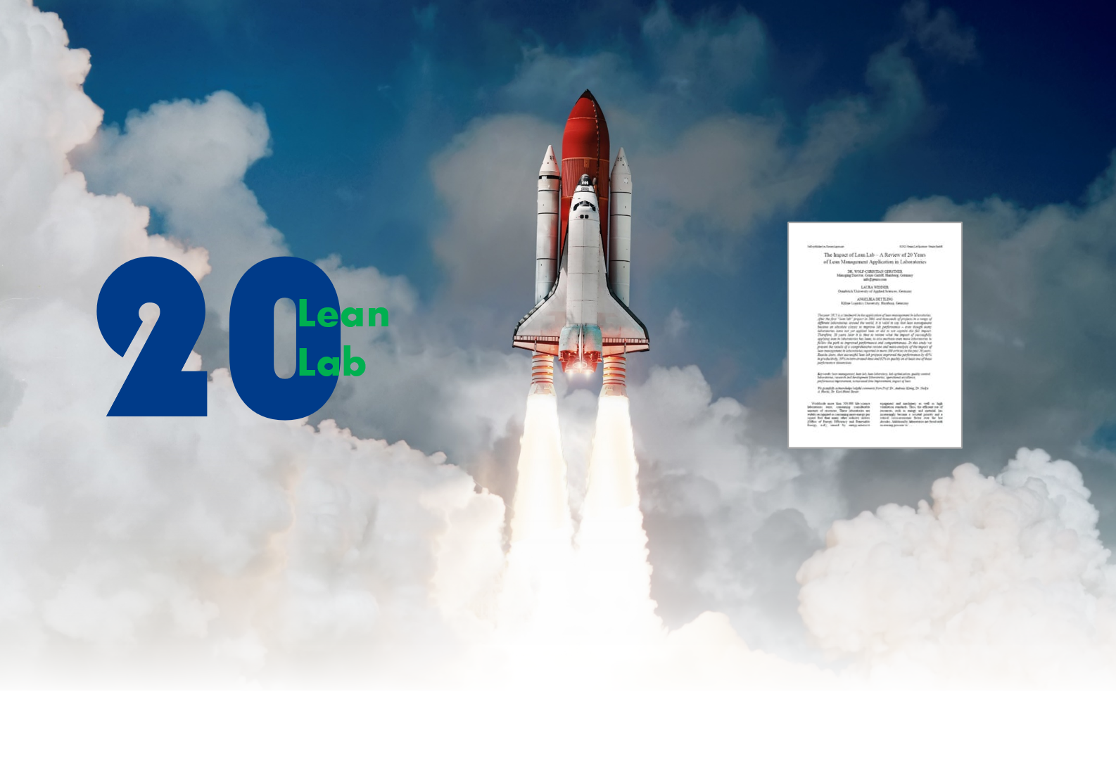 Study on 20 Years of Lean Management in the Laboratory